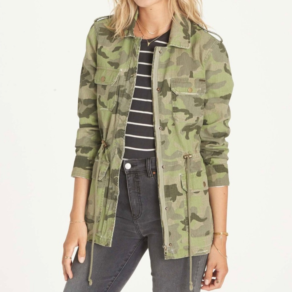 Billabong Can’t See Me Camo Jacket